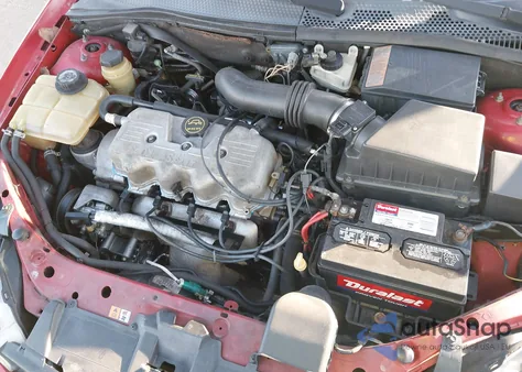 2002 Ford Focus Lx из США, поврежденный, VIN 1FAFP33P22W203784